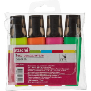 ����� �������� ����������� 4�� 4�� Attache Colored 1-5�� 629205